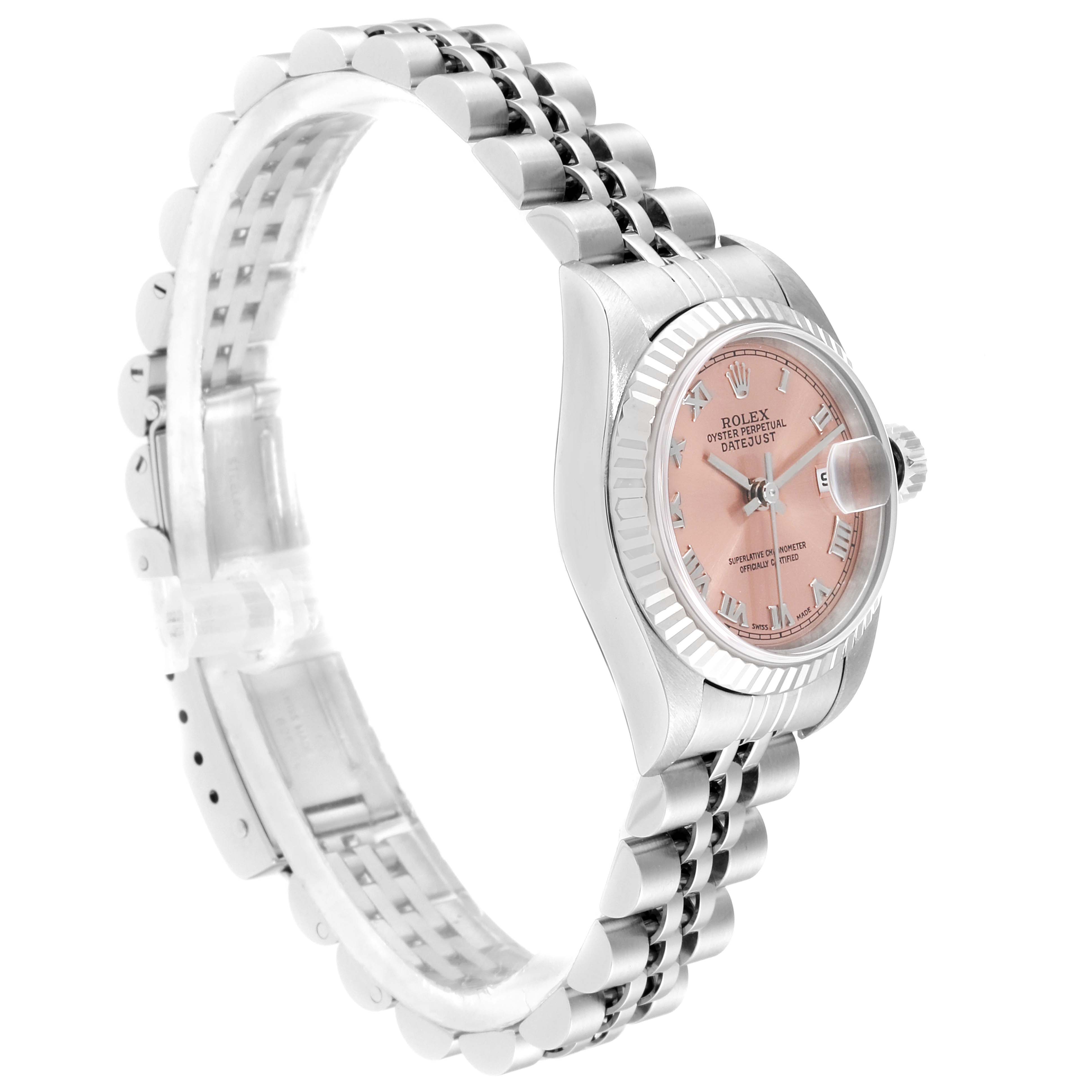rolex datejust salmon