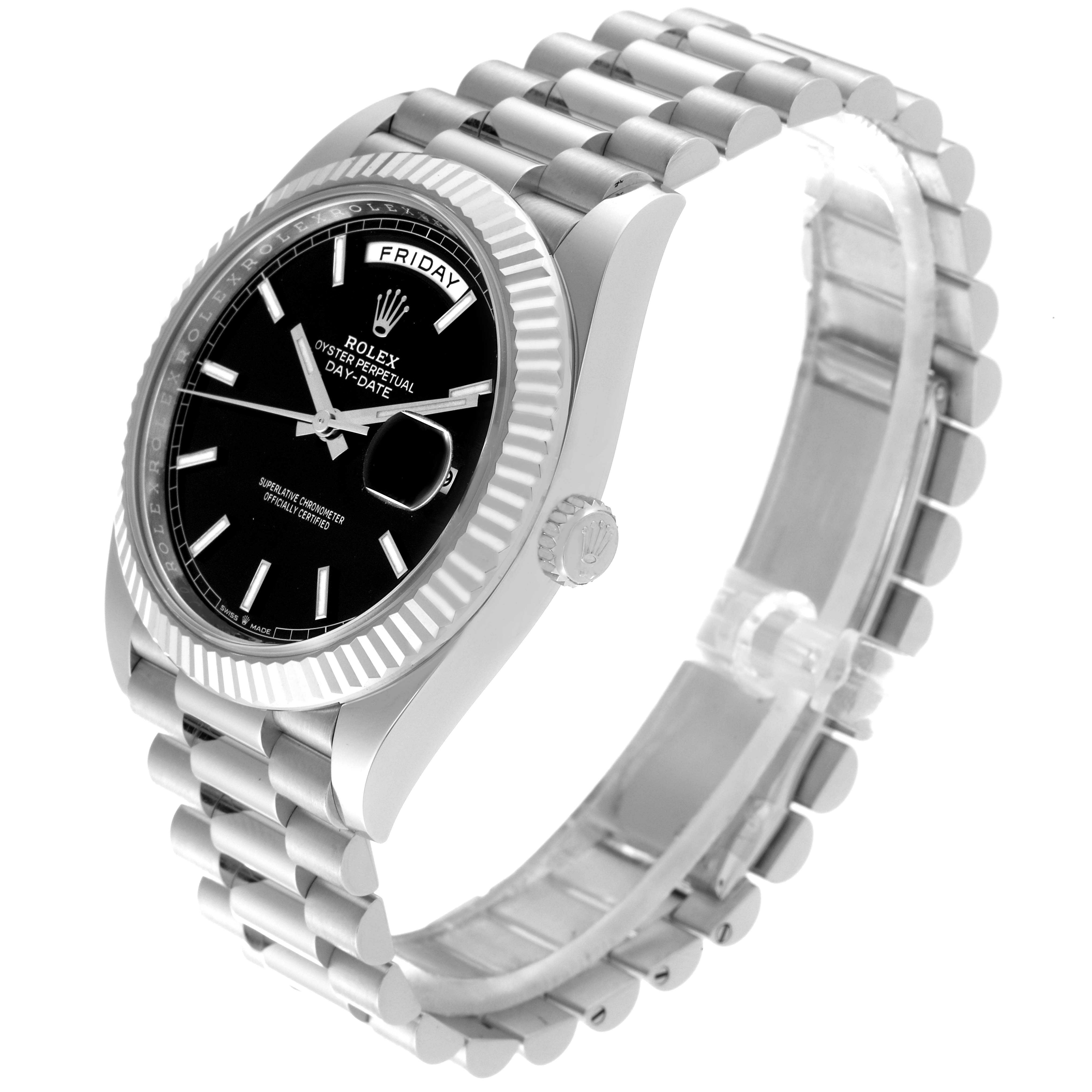 Rolex President Platinum 228236 | Stock 63493 | SwissWatchExpo