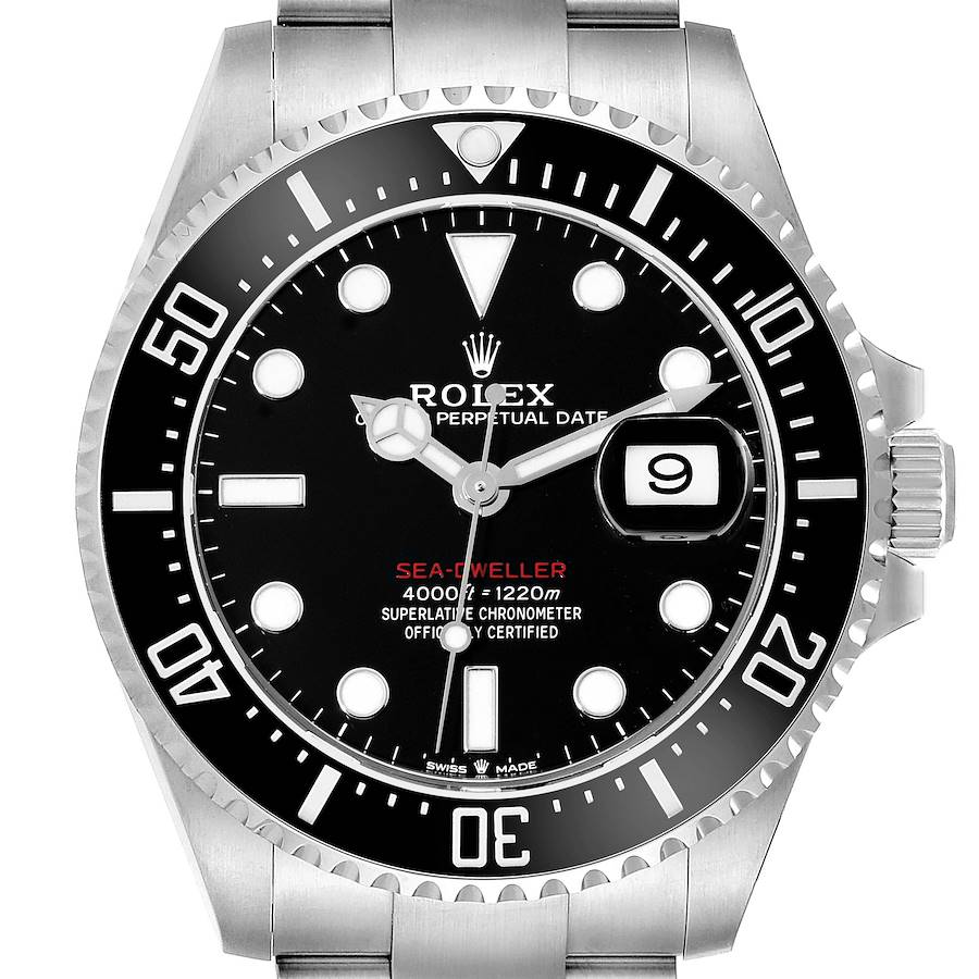 Rolex Seadweller 43 50th Anniversary Steel Mens Watch 126600 Box Card SwissWatchExpo