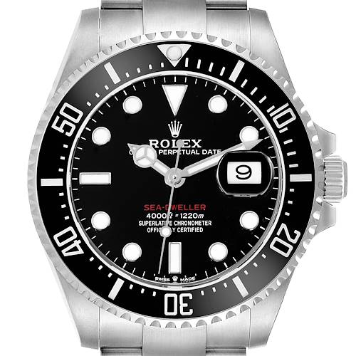 Photo of Rolex Seadweller 43 50th Anniversary Steel Mens Watch 126600 Box Card