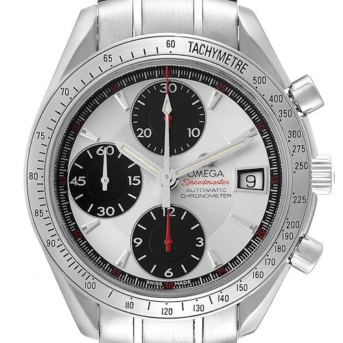 Photo of Omega Speedmaster Day-Date Panda Dial Mens Watch 3211.31.00 Card
