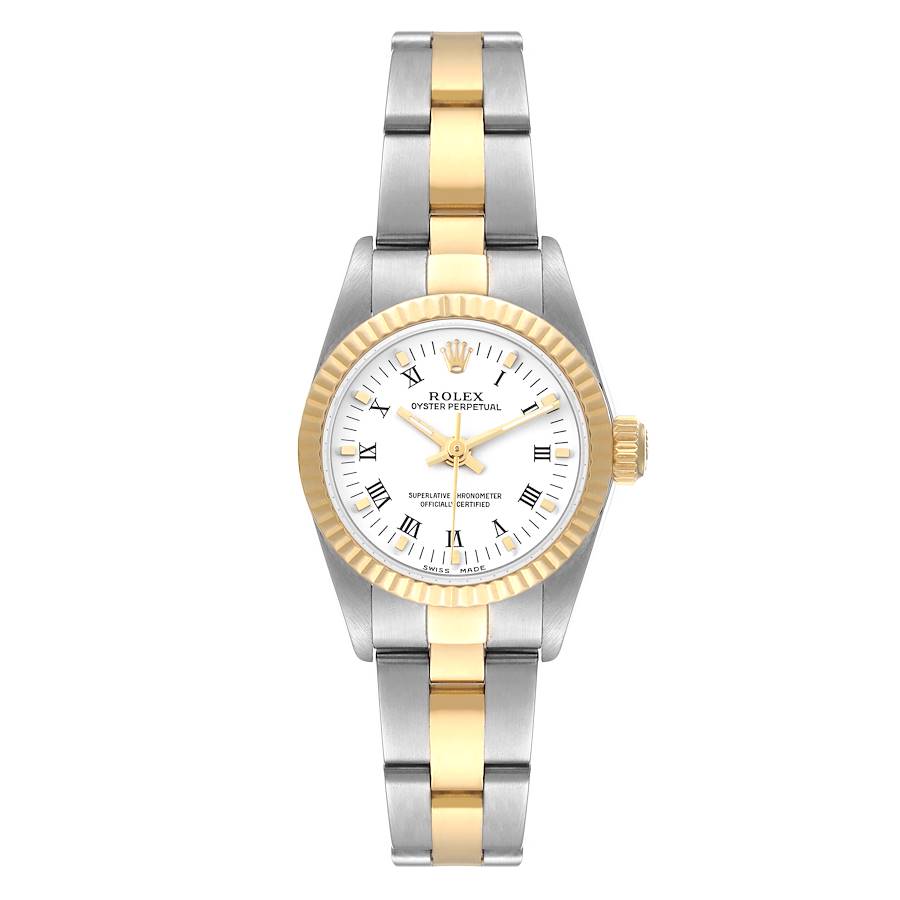 ladies 2 tone rolex watch