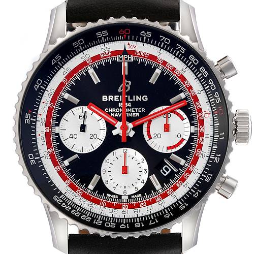 Photo of Breitling Navitimer Swiss Air Limited Edition Mens Watch AB0121 Unworn