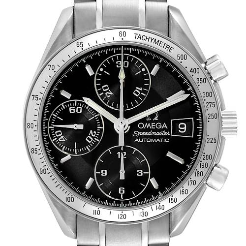 Photo of Omega Speedmaster Date 39mm Automatic Steel Mens Watch 3513.50.00 Box Card
