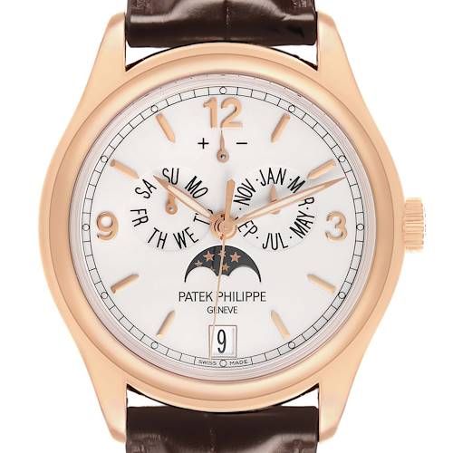 Photo of Patek Philippe Annual Calendar Rose Gold Mens Watch 5146R 5146 Box Papers