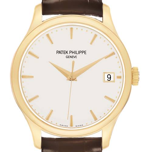 Photo of Patek Philippe Calatrava Hunter Case Yellow Gold Mens Watch 5227 5227J