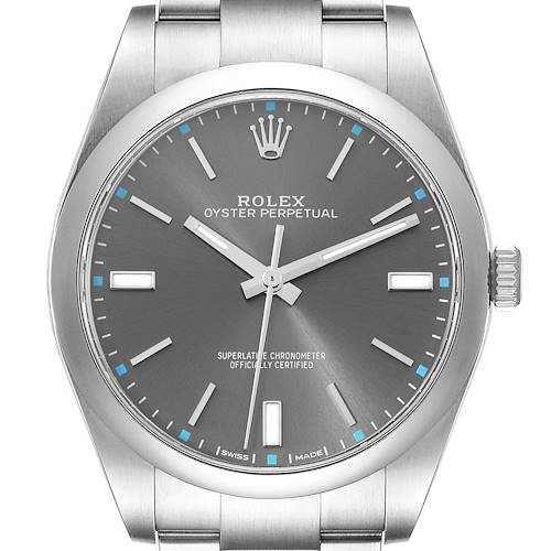 Photo of NOT FOR SALE Rolex Oyster Perpetual 39 Rhodium Dial Steel Mens Watch 114300 PARTIAL PAYMENT