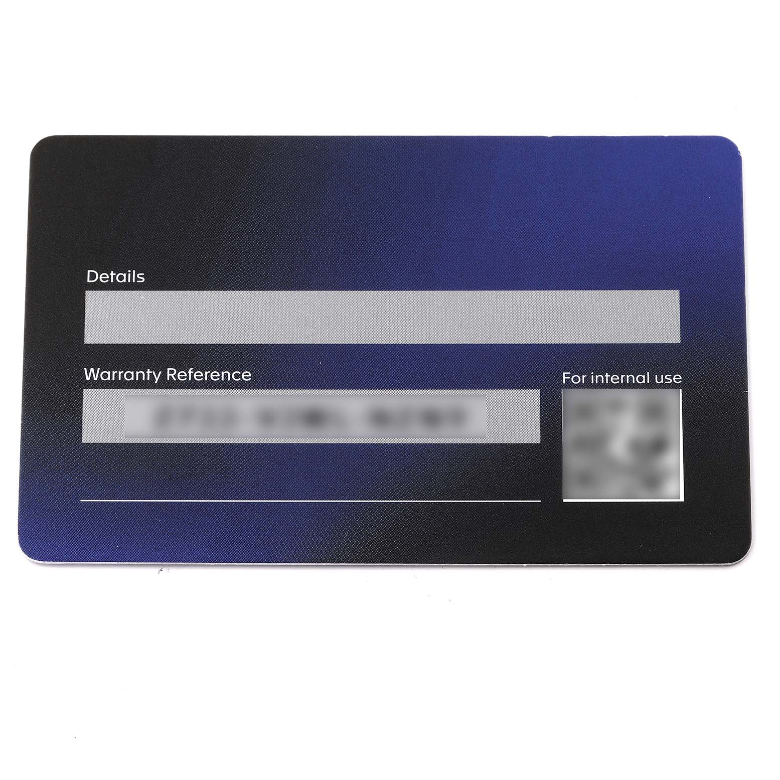 This image shows a warranty card for the Carrera model by Tag Heuer, featuring fields for details and warranty reference.