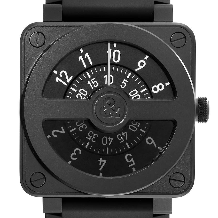 Bell & Ross BR01-92 Compass LE Black PVD Steel Mens Watch Box Papers SwissWatchExpo