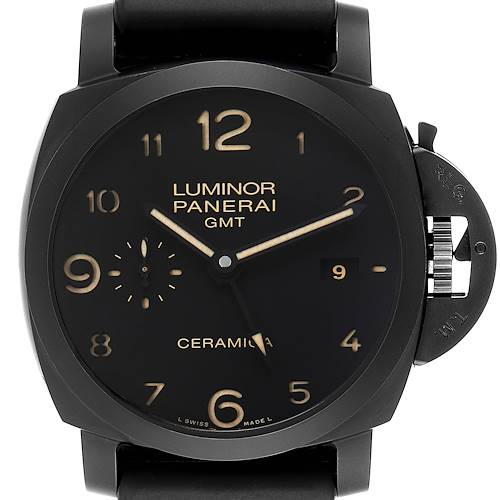 Photo of NOT FOR SALE Panerai Luminor 1950 3 Days GMT Ceramic LE Mens Watch PAM00441 Box Papers PARTIAL PAYMENT