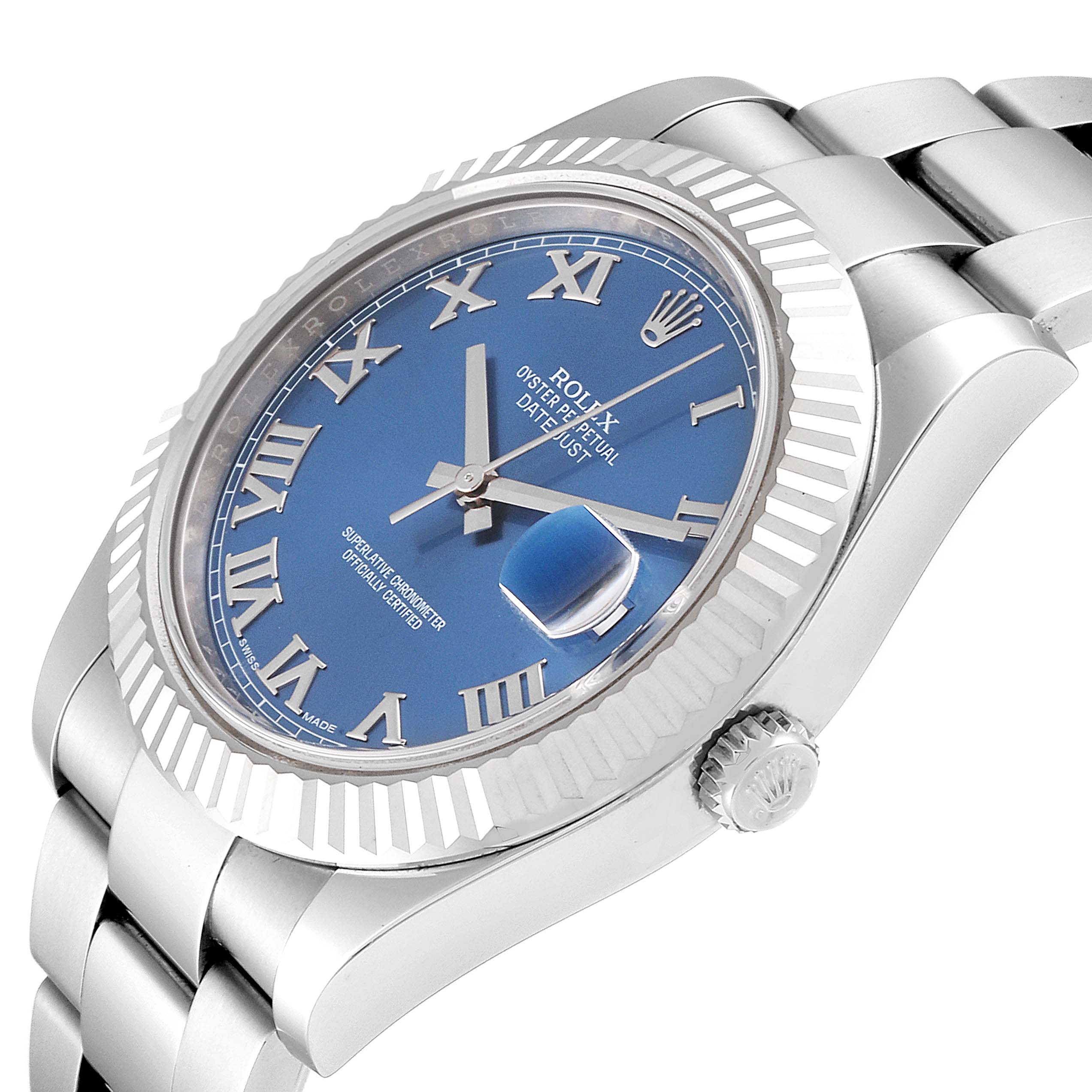 datejust 2 blue dial