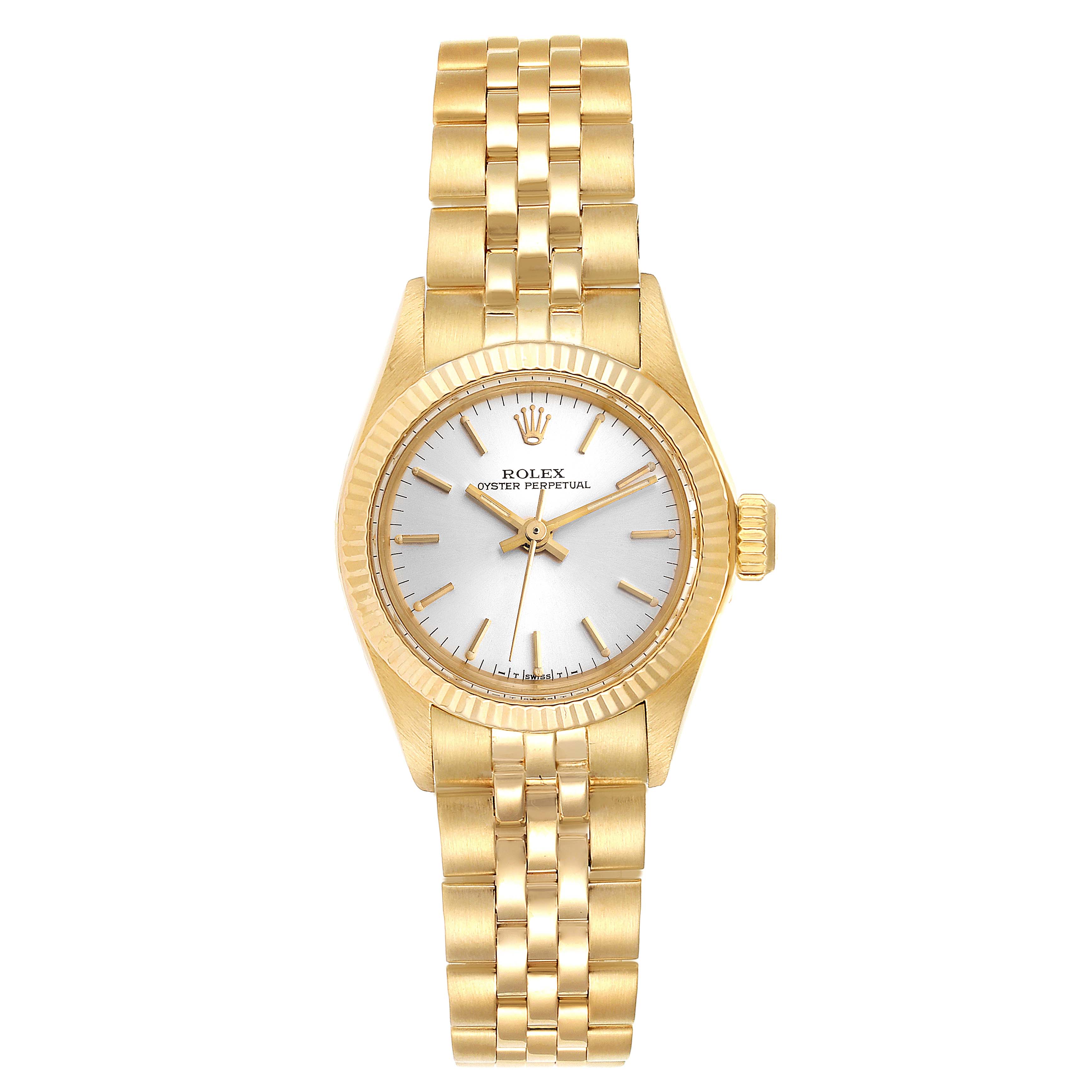 Rolex Oyster Perpetual Yellow Gold 6719 | Stock 28693 | SwissWatchExpo