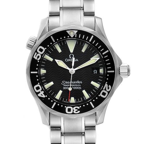 Photo of Omega Seamaster James Bond 36 Midsize Black Dial Watch 2262.50.00