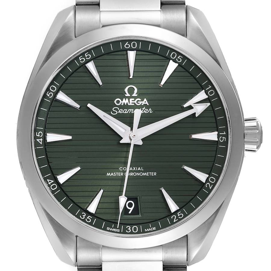 NOT FOR SALE Omega Seamaster Aqua Terra Green Dial Steel Watch 220.10.41.21.10.001 Unworn PARTIAL PAYMENT SwissWatchExpo