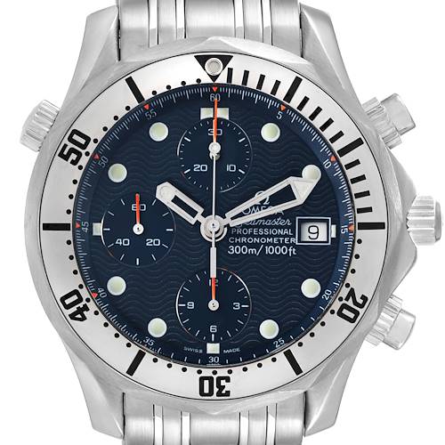 Photo of NOT FOR SALE Omega Seamaster Chronograph Blue Dial Steel Mens Watch 2598.80.00 PARTIAL PAYMENT