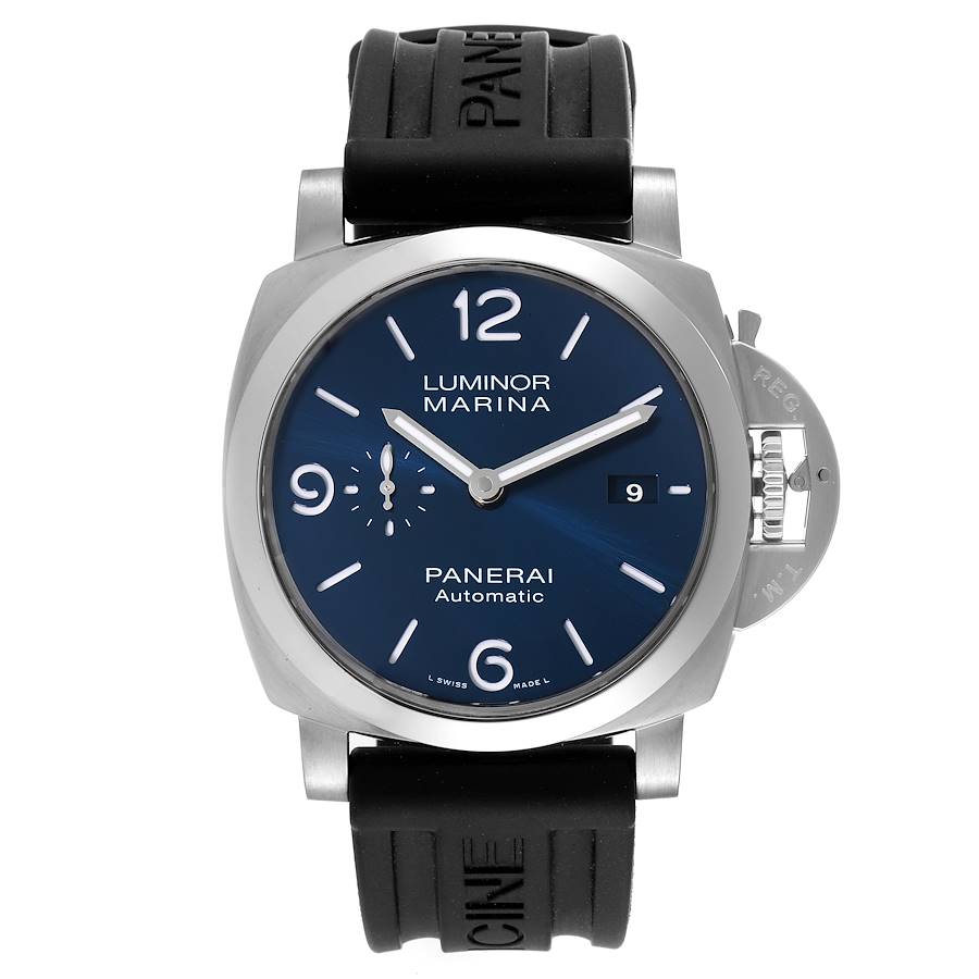 NOT FOR SALE Panerai Luminor Marina Blue Dial Steel Mens Watch