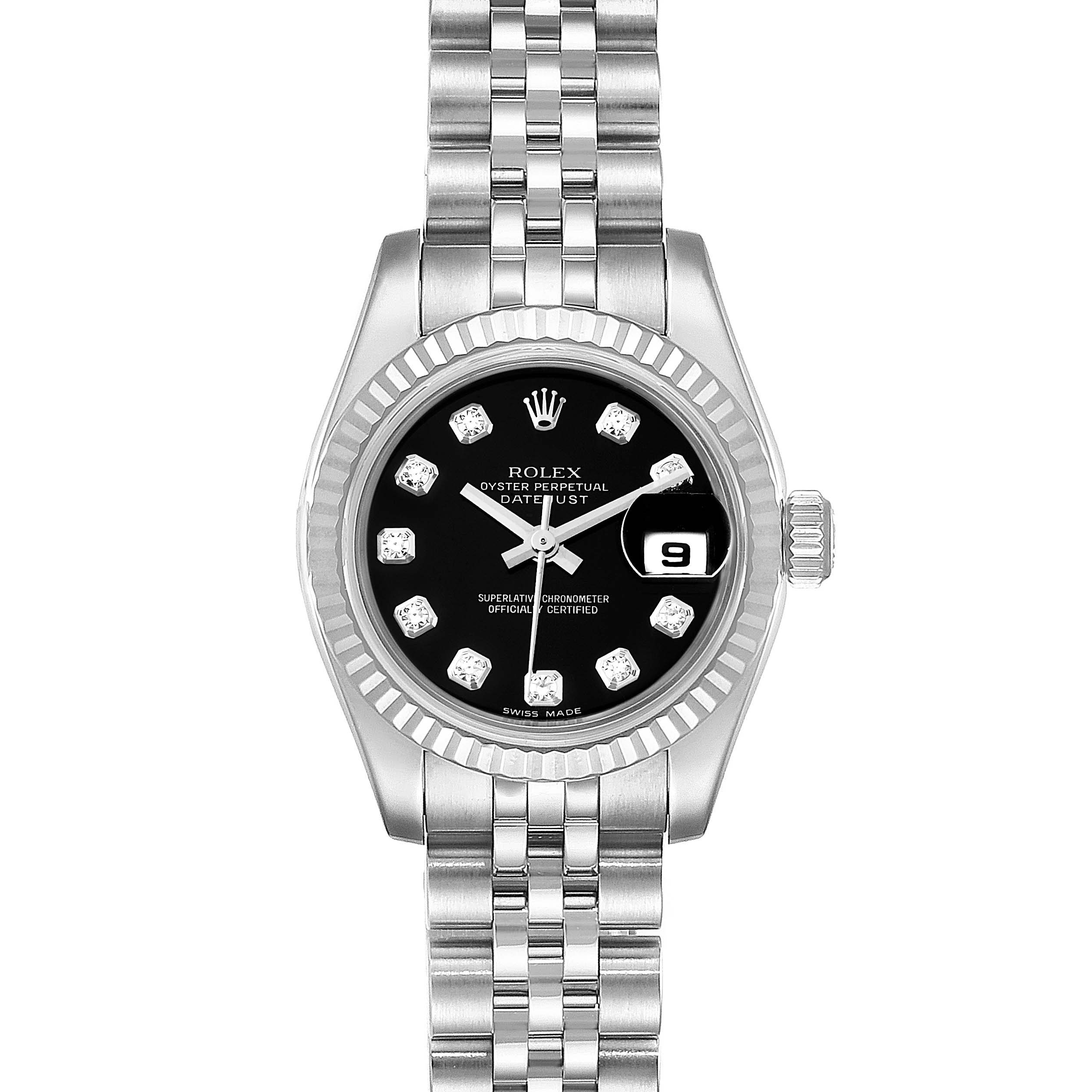 datejust gold black dial