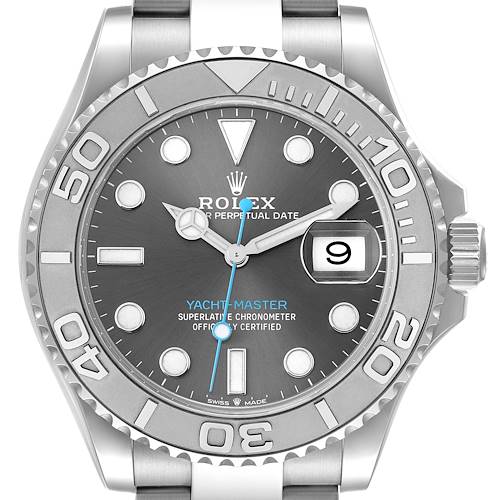 Photo of NOT FOR SALE Rolex Yachtmaster Steel Platinum Bezel Rhodium Dial Mens Watch 126622 Box Card PARTIAL PAYMENT
