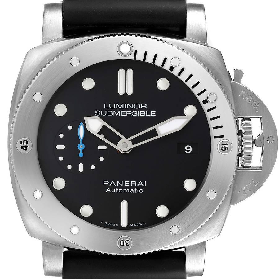 Panerai Submersible Titanio 1959 3 Days 47mm Mens Watch PAM01305 Box Papers SwissWatchExpo