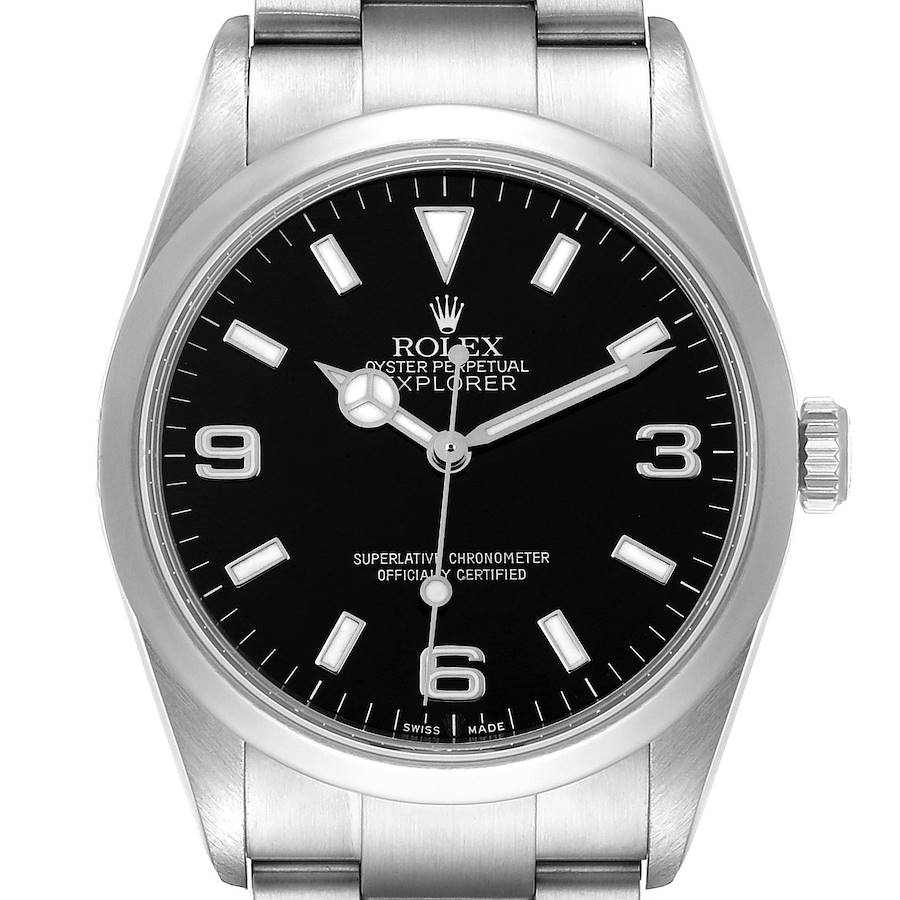 NOT FOR SALE Rolex Explorer I Black Dial Stainless Steel Mens Watch 114270 PARTIAL PAYMENT SwissWatchExpo