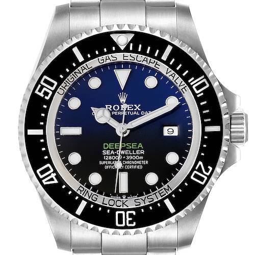 Photo of Rolex Seadweller Deepsea 44 Cameron D-Blue Dial Mens Watch 126660