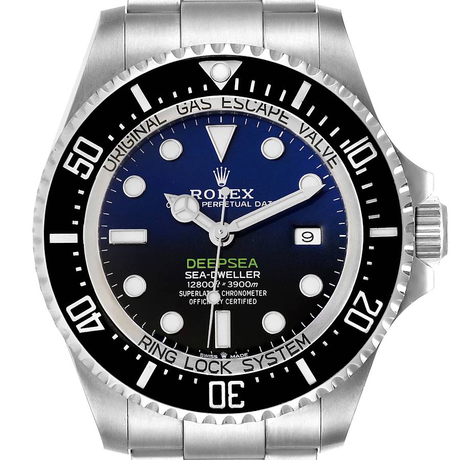 Rolex Seadweller Deepsea 44 Cameron D-Blue Dial Mens Watch 126660 SwissWatchExpo