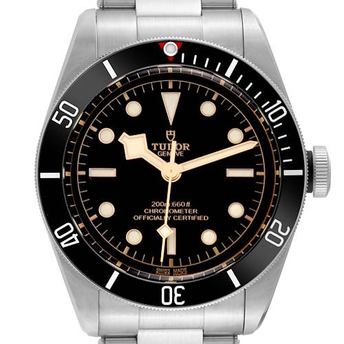 Photo of Tudor Heritage Black Bay Stainless Steel Mens Watch 79230N Box Card