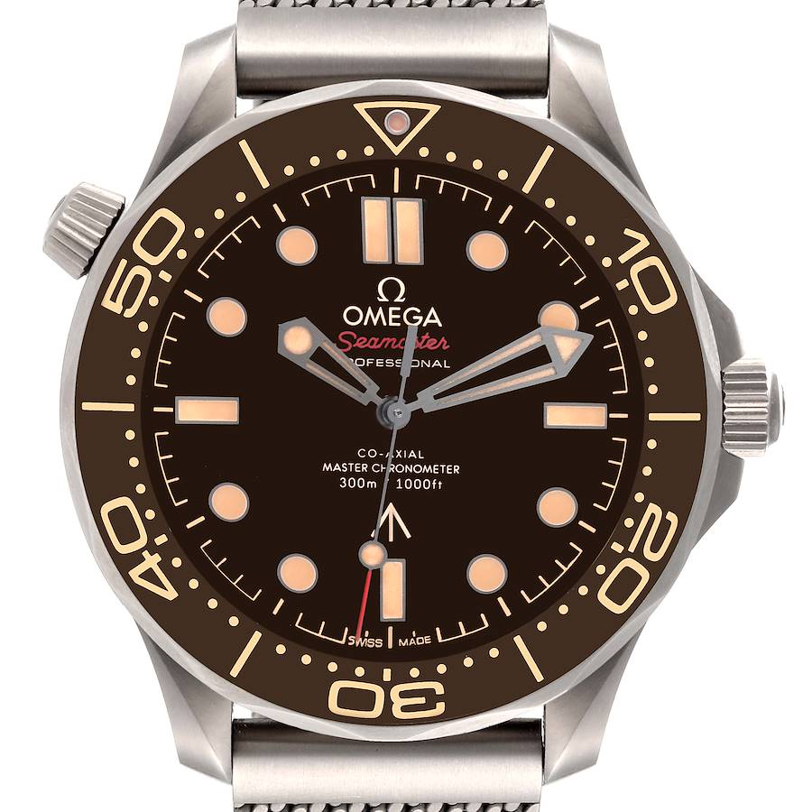 Omega Seamaster 300M 007 Edition Titanium Watch 210.90.42.20.01.001 Unworn SwissWatchExpo