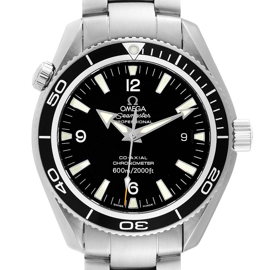 Omega Seamaster Planet Ocean 42 Co-Axial Mens Watch 2201.50.00 Card SwissWatchExpo