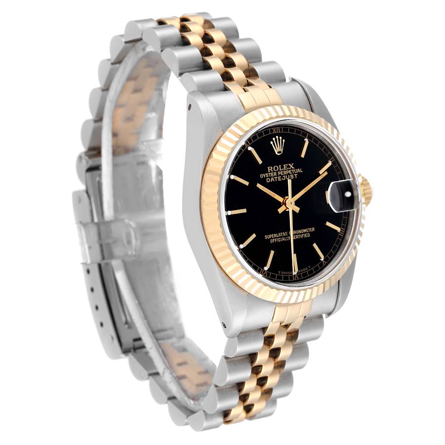新入荷 tone) (two Gold and Steel Mid-Size Rolex 68273 50230 Stock | スキー
