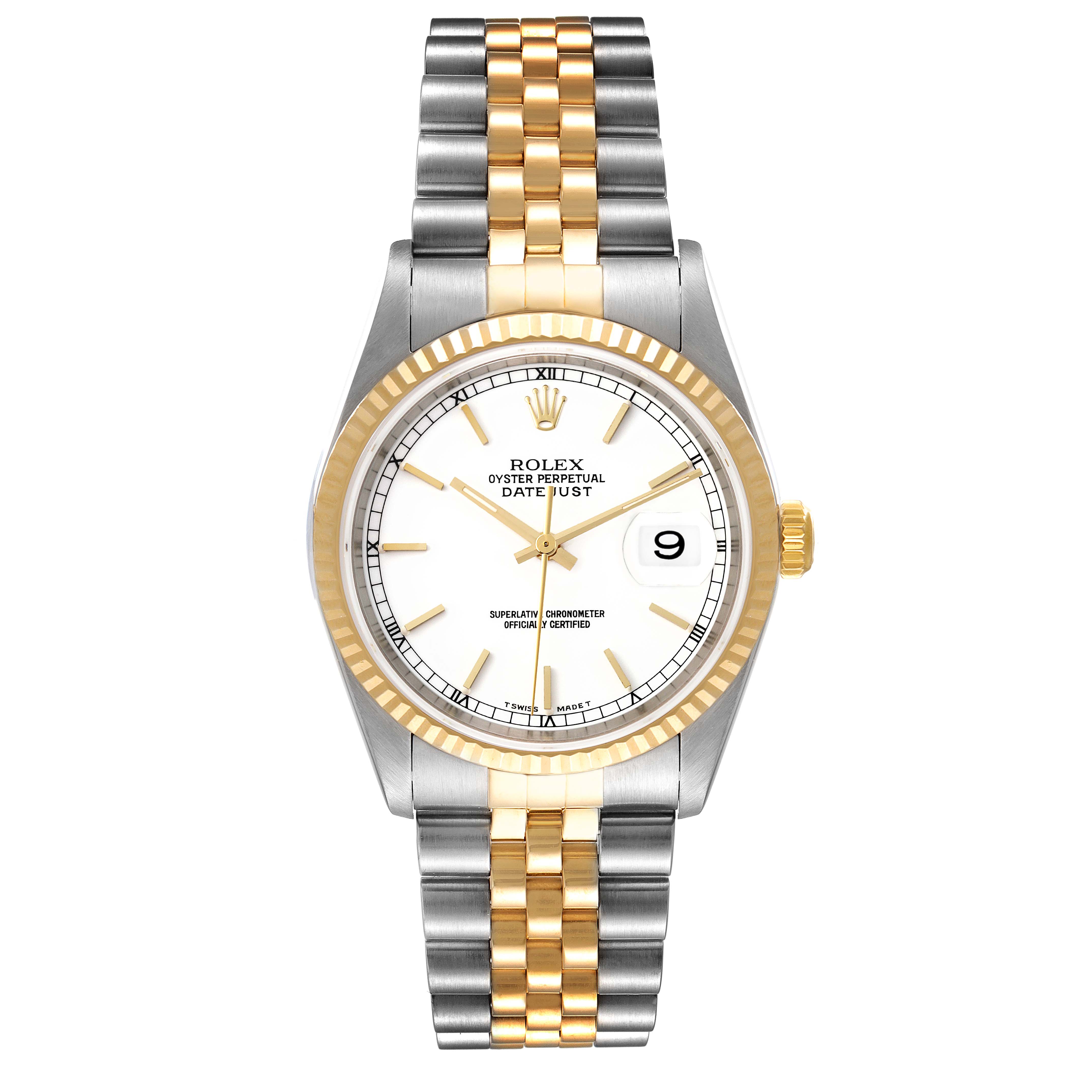 Rolex Datejust Steel and Gold (two tone) 16233 | Stock 45132 ...