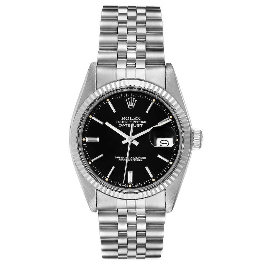 Rolex 16014 Men's 36mm DATEJUST QUICK SET AUTOMATIC Cal 3035