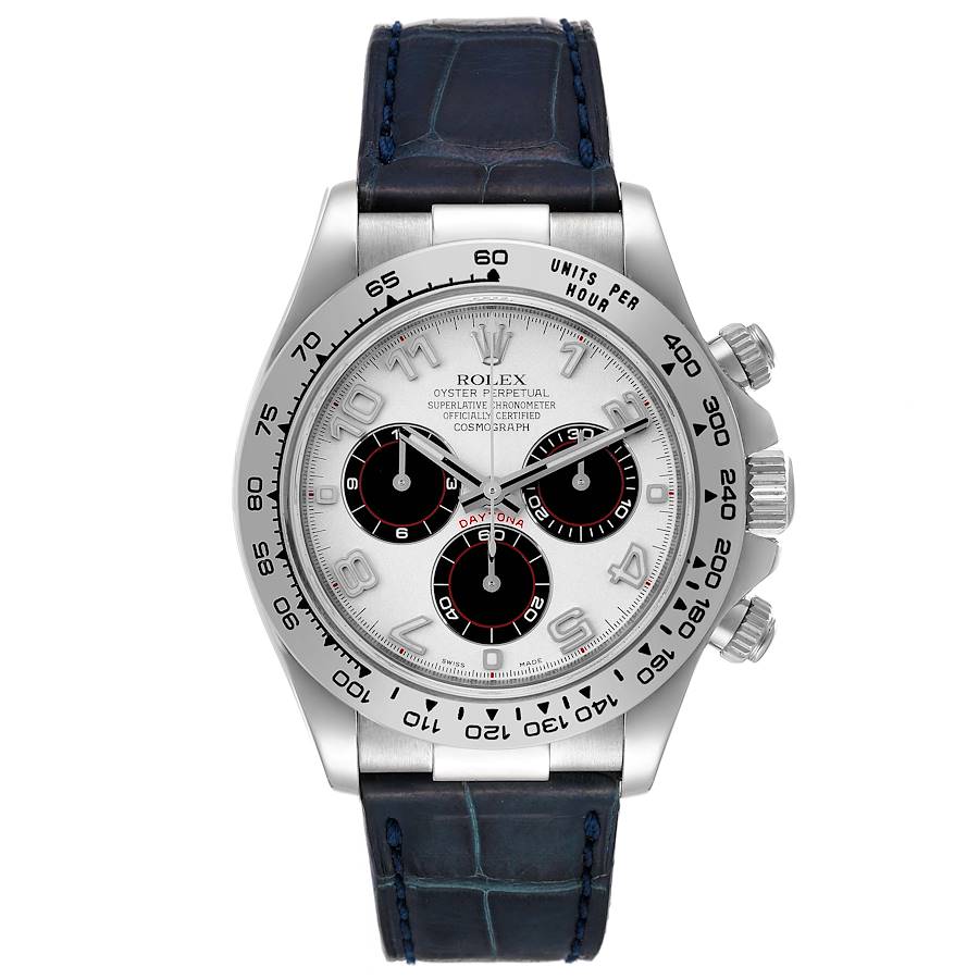 Rolex Daytona White Gold 116519 | Stock 45230 | SwissWatchExpo