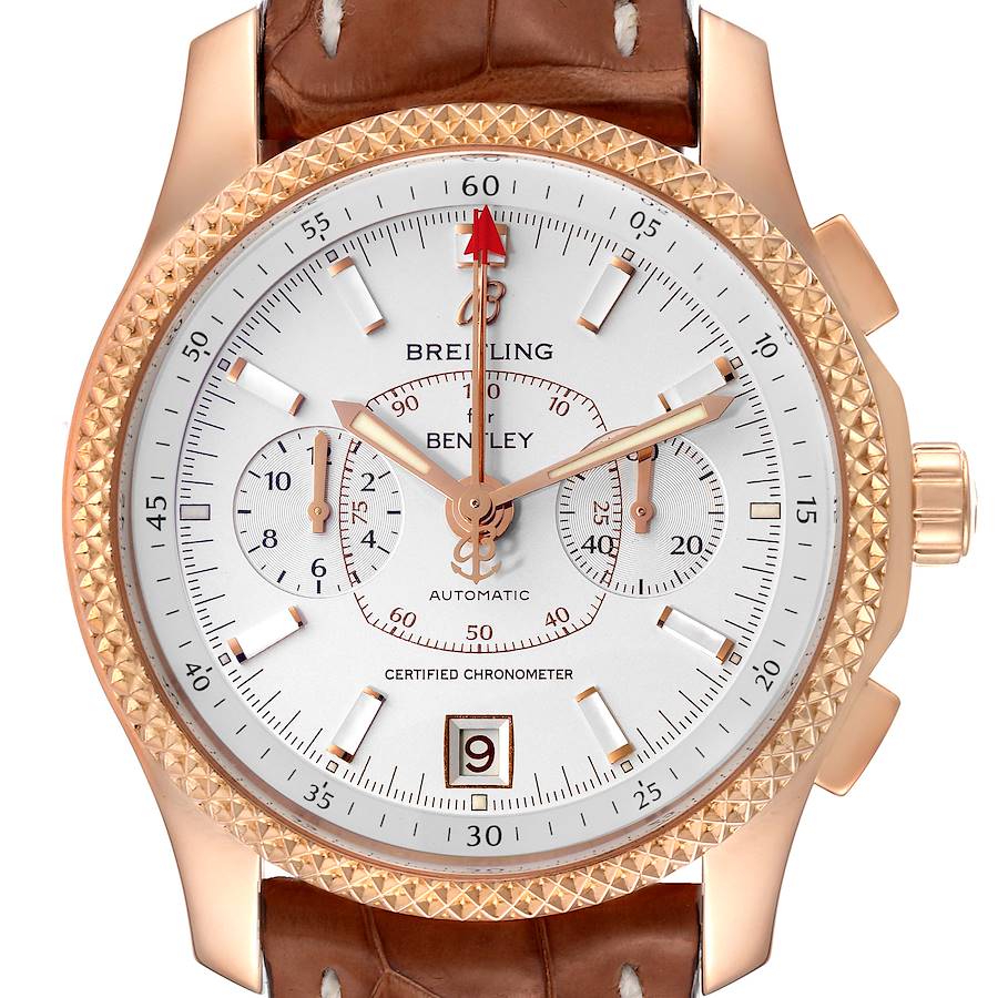 Breitling Bentley Mark VI Rose Gold Special Edition Mens Watch R26362 SwissWatchExpo