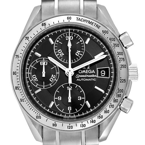 Photo of Omega Speedmaster Date 39mm Automatic Steel Mens Watch 3513.50.00 Box Card