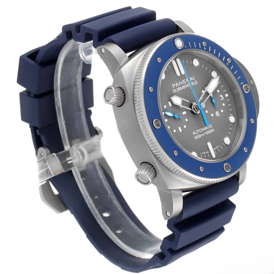 Panerai Luminor Submersible Guillaume Nery Titanium Watch PAM00982