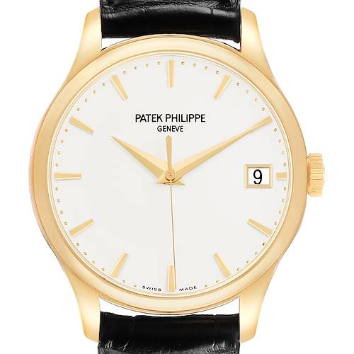 Photo of Patek Philippe Calatrava Hunter Case Yellow Gold Mens Watch 5227J 5227
