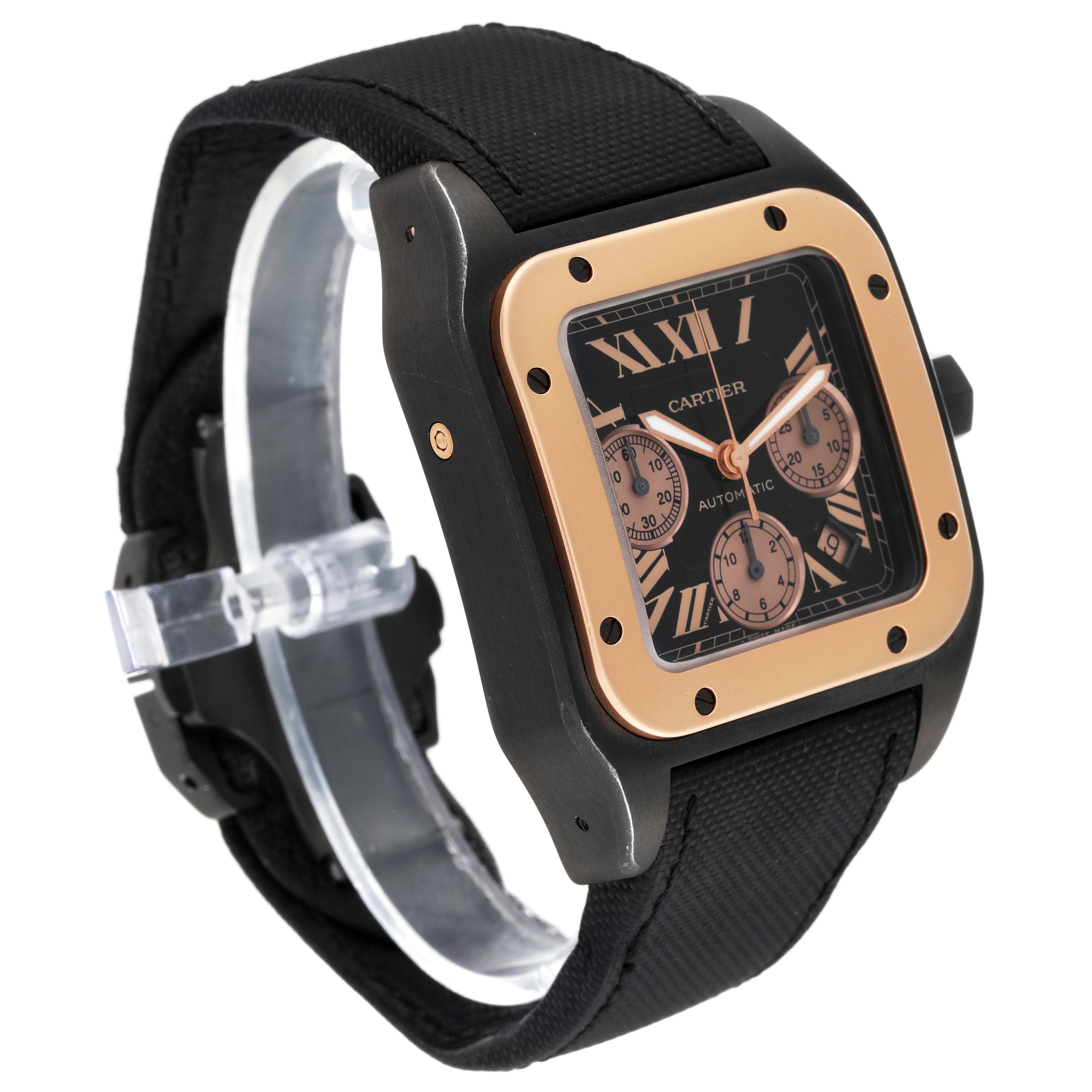 【代引可】 Cartier SwissWatchExpo | 54025 Stock | W2020004 Titanium Santos ポケモンカードゲーム