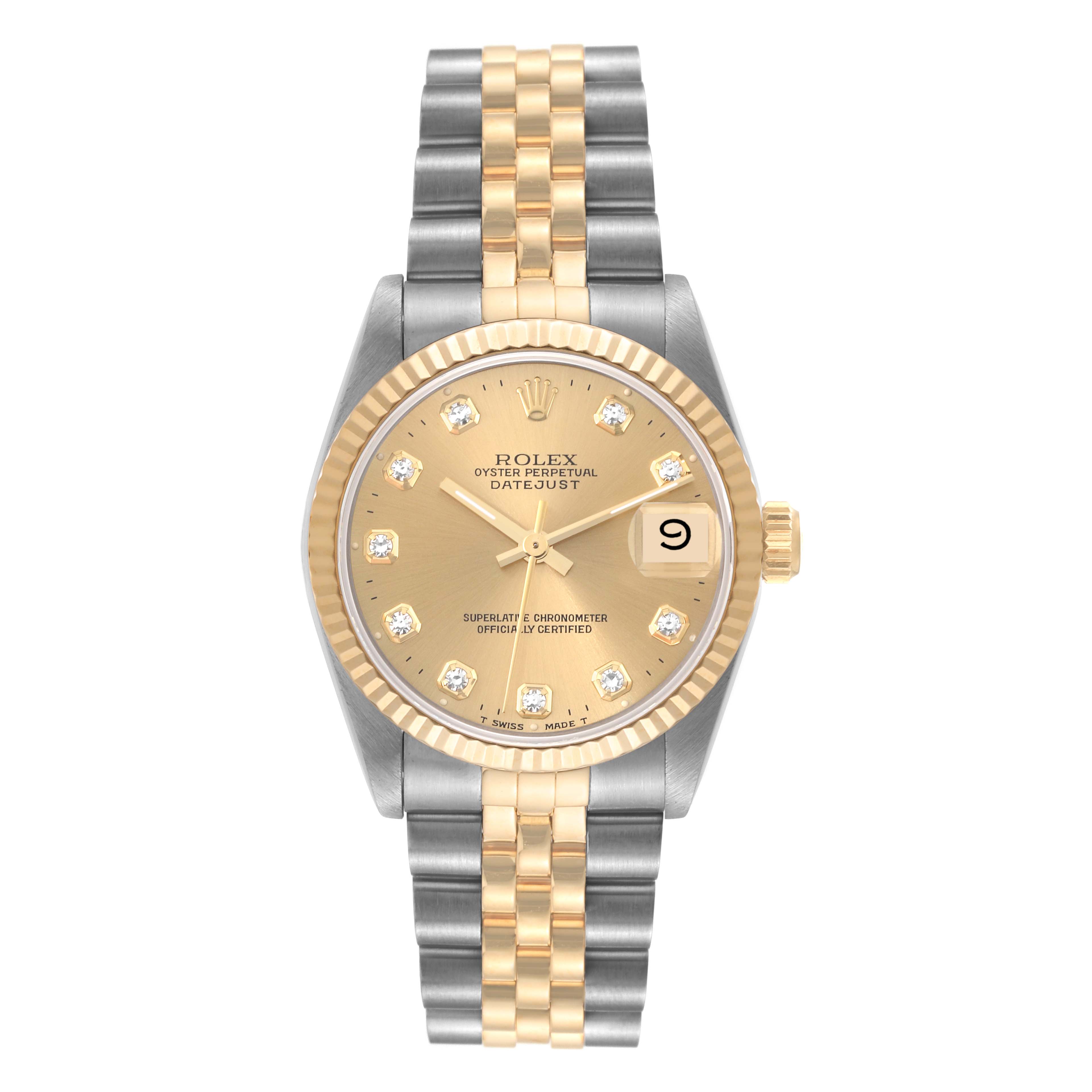 Rolex Mid-Size Steel and Gold (two tone) 68273 | Stock 54022