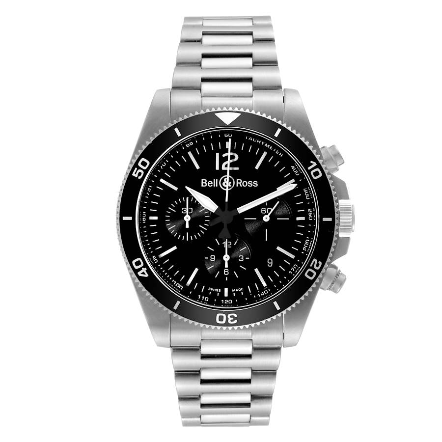 Bell & Ross Heritage Stainless Steel BRV394-BL-ST/SST | Stock