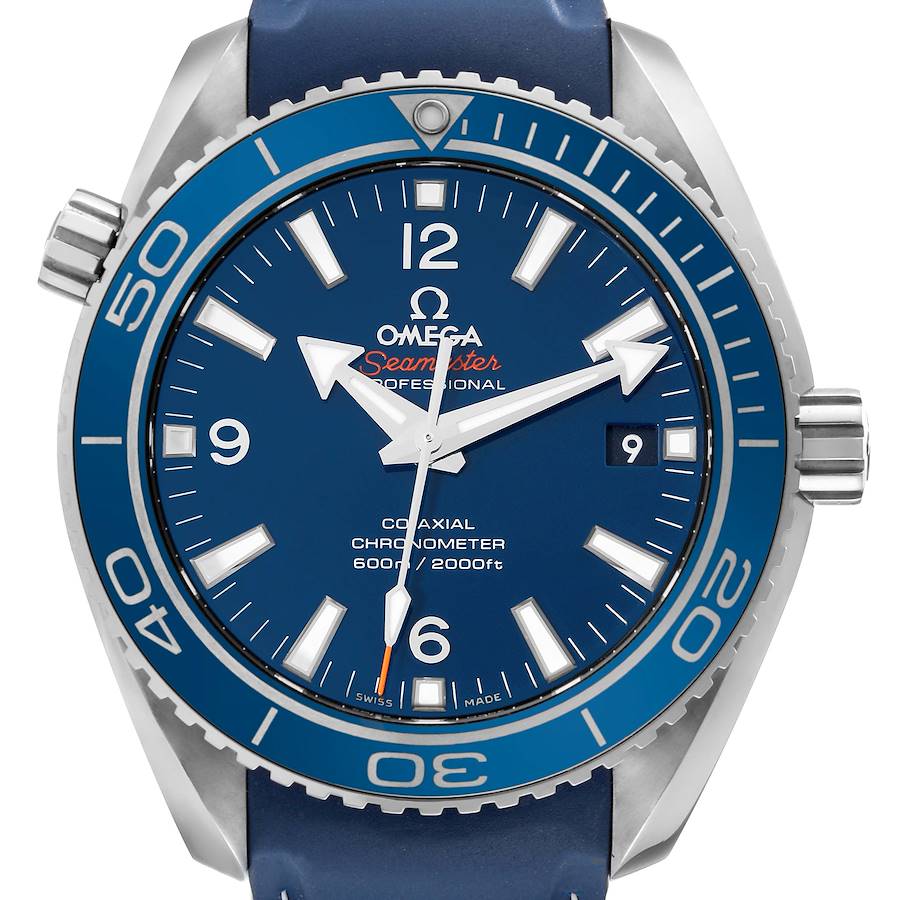 Omega Seamaster Planet Ocean LiquidMetal Watch 232.92.42.21.03.001 Unworn SwissWatchExpo