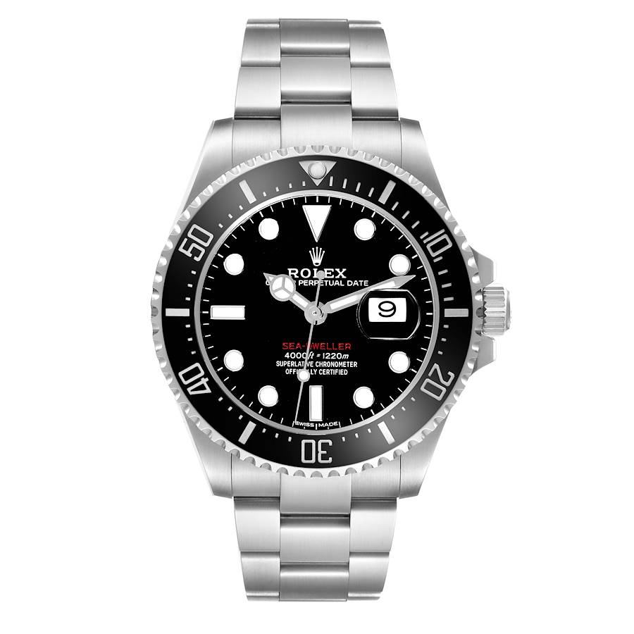 Rolex Seadweller 43 50th Anniversary Steel Mens Watch 126600 Box Card SwissWatchExpo