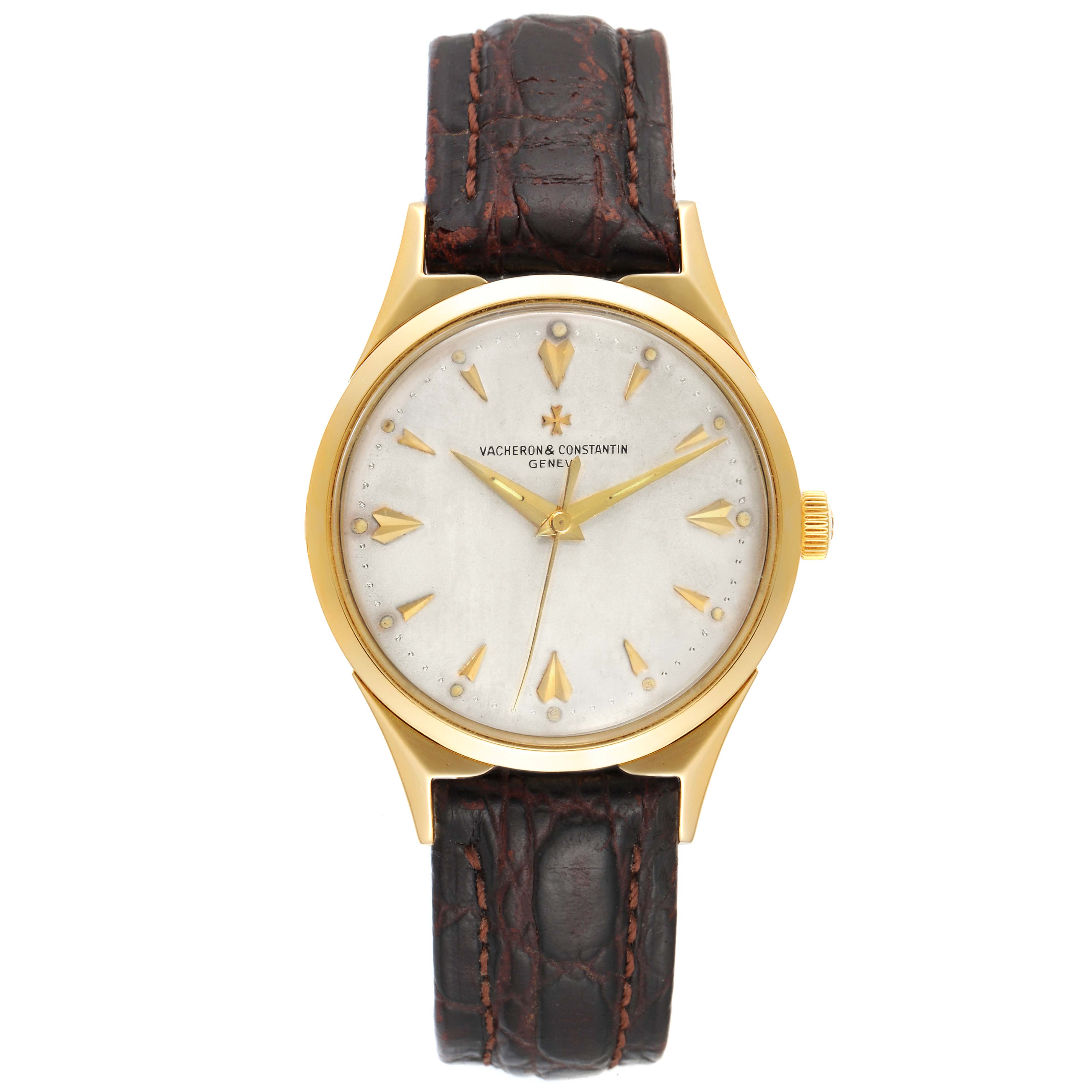 Vacheron Constantin 手巻き時計 ゴールドケース　リューズ無し VACHERON ＆ CONSTANTIN 18K．ラウンド