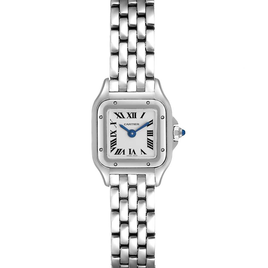 Cartier Panthere Mini Stainless Steel Ladies Watch WSPN0019 Box Card SwissWatchExpo