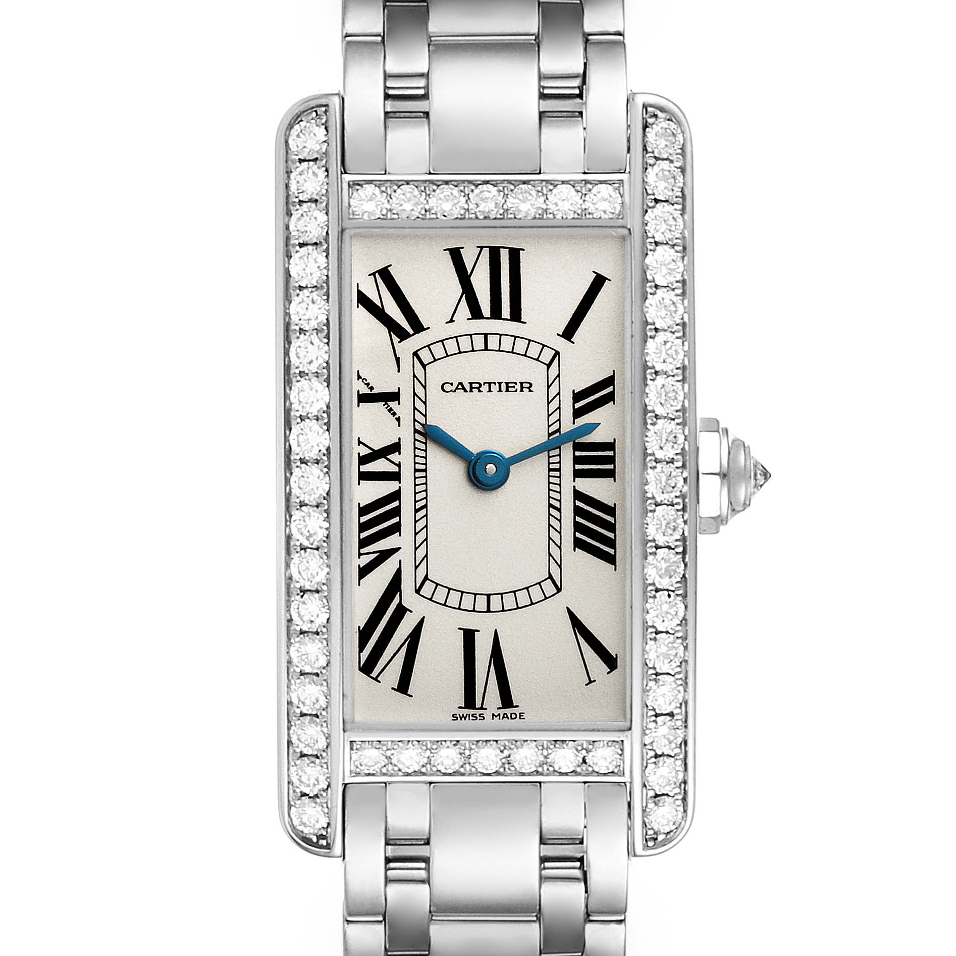 Cartier Tank Americaine Stainless Steel WB7073L1 Stock 64053