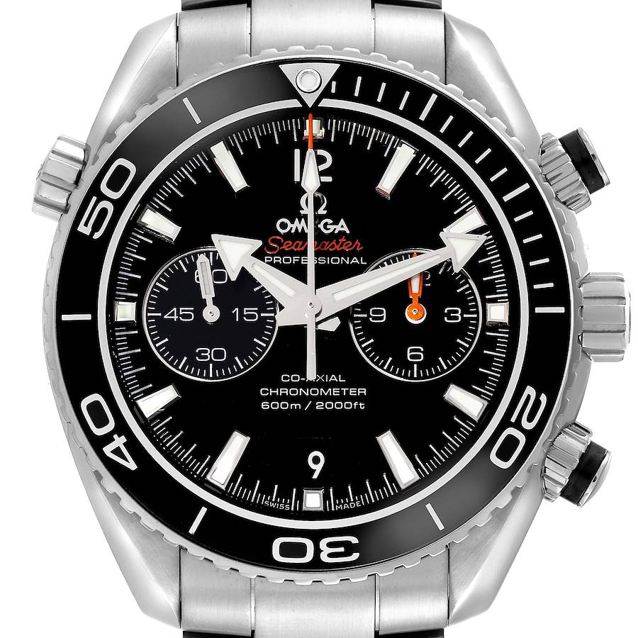 Omega Seamaster Planet Ocean 600M Steel Mens Watch 232.30.46.51.01.001 Box Card SwissWatchExpo