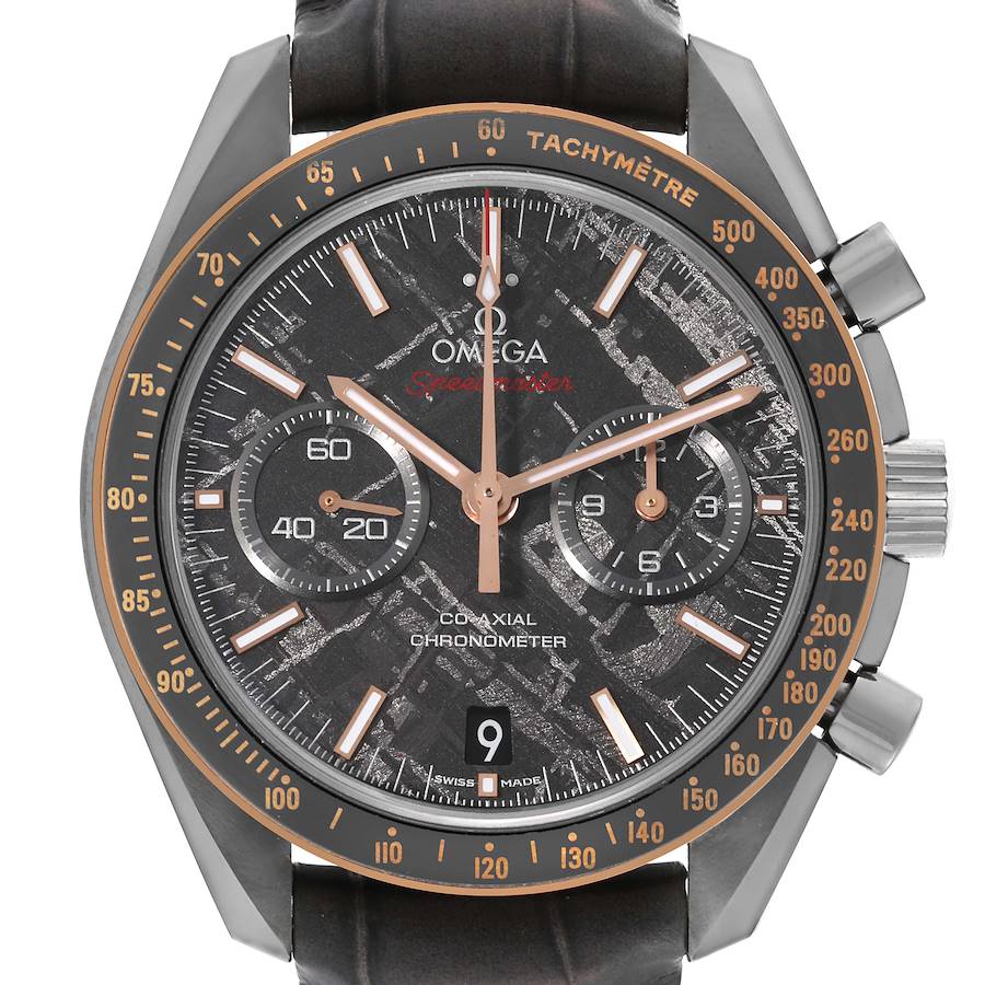 Omega Speedmaster Grey Side of the Moon Meteorite Mens Watch 311.63.44.51.99.001 SwissWatchExpo