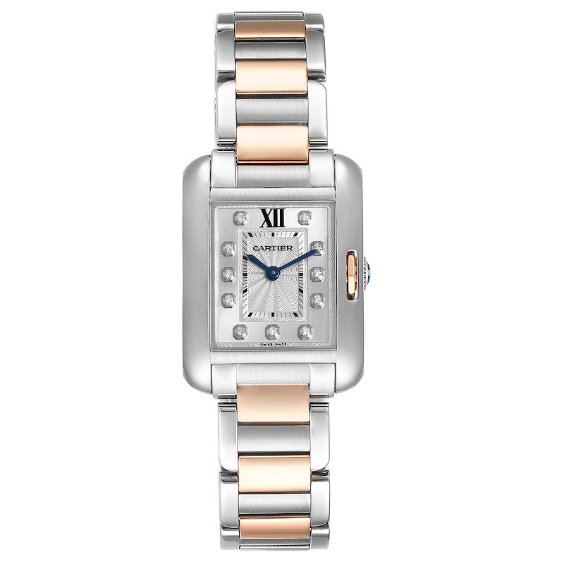 Cartier Tank Anglaise Small Steel 18K 