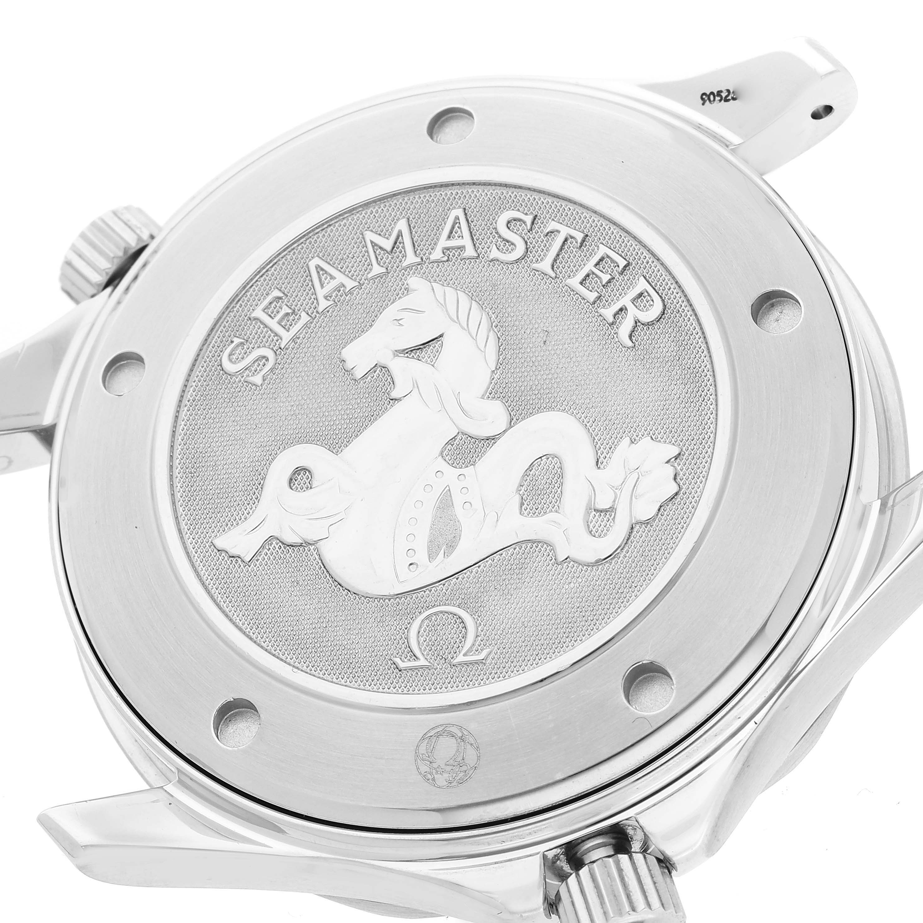 Omega Seamaster Quartz Black Dial Steel Mens Watch 212.30.41.61.01.001 ...