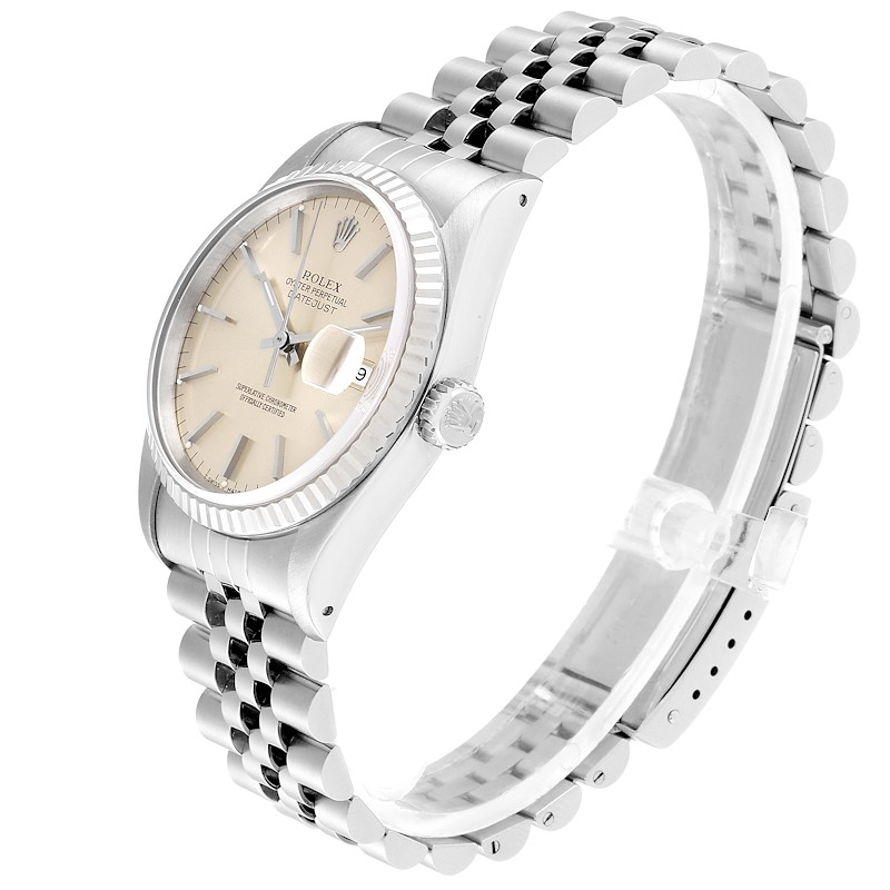 Rolex Datejust Jubilee Band VVS Bling Bling Iced Out Diamond Watches For  Men at best price in Surat